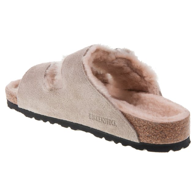 【BIRKENSTOCK】Arizona Shearling ボア☆Taupe Arizona Shearling Kids Suede Leather in Color Taupe | BIRKENSTOCK UK