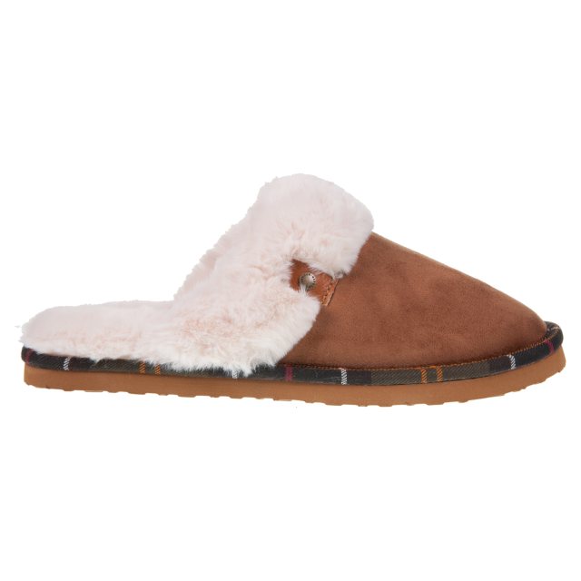 Barbour Claudia Camel LSL0033TA51 Mule Slippers Humphries Shoes