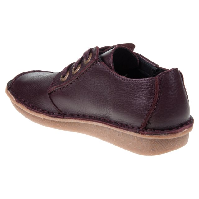Clarks Funny Dream Wine Leather 26179094 Everyday Shoes Humphries Shoes