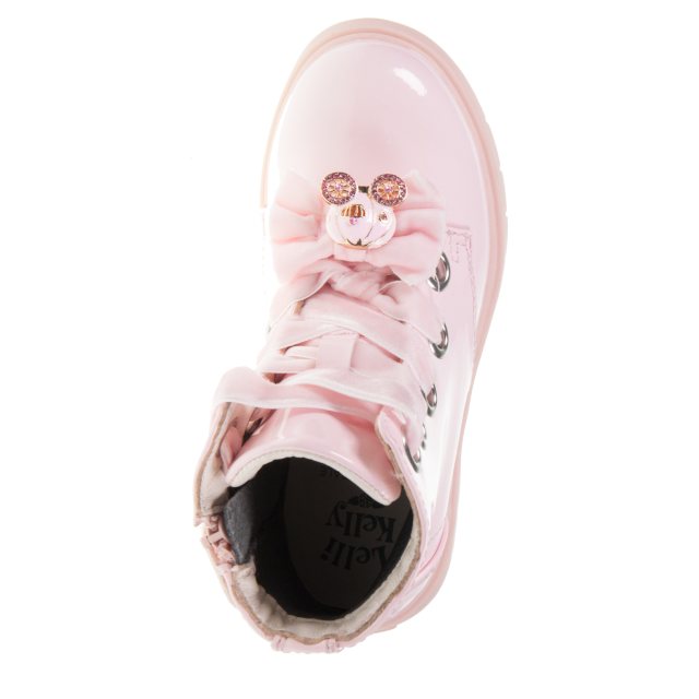 Lelli Kelly Fior Di Fiocco Boot Pink Patent HF4330 AVR - RO01