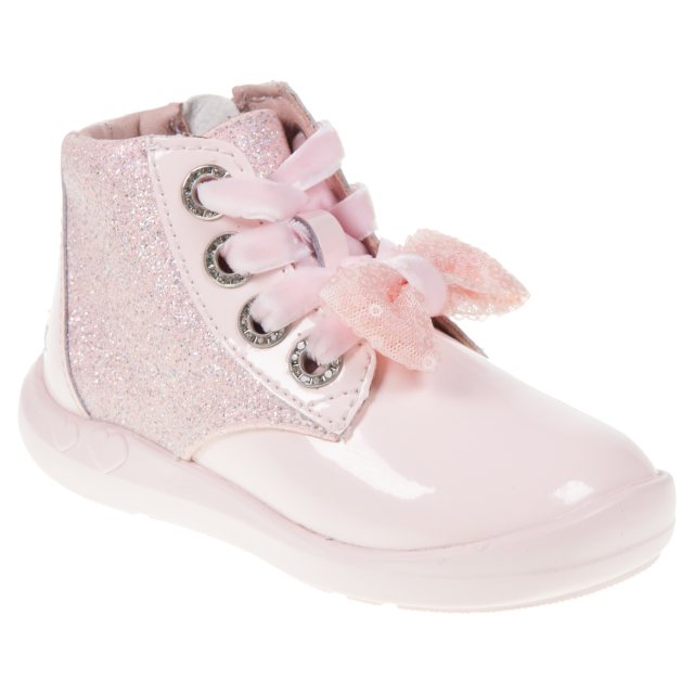 Lelli Kelly Bea Boot Pink Patent HH4308 CVR RO01 Girls Boots