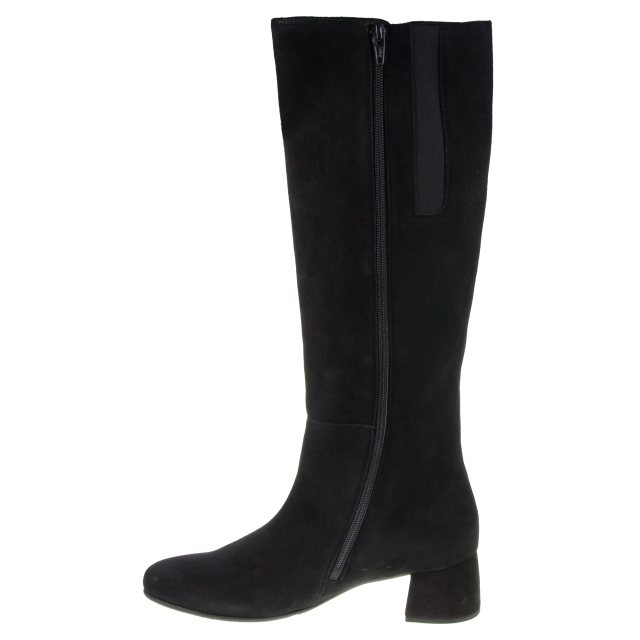 Gabor Ashby M Black Suede Knee High Boots Humphries
