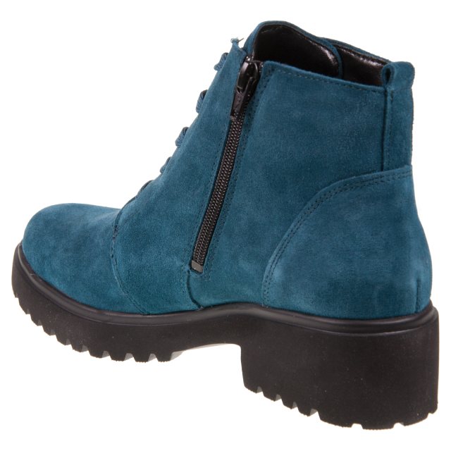 Waldläufer TEX Stivali Da Trekking Da Donna Nero/blu, Taglia