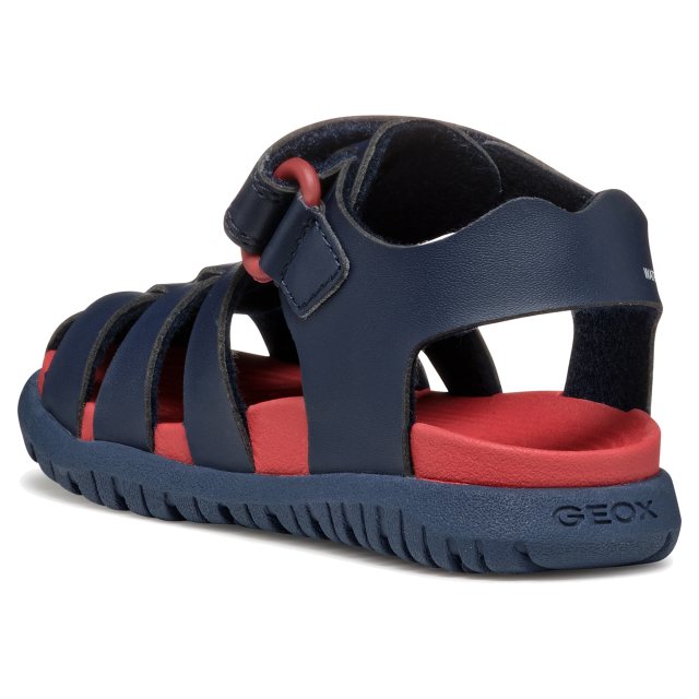 Geox B Sandal Fusbetto Bo – Sandalo Traspirante Per Bambini E Ragazzi, Leggero E Comodo