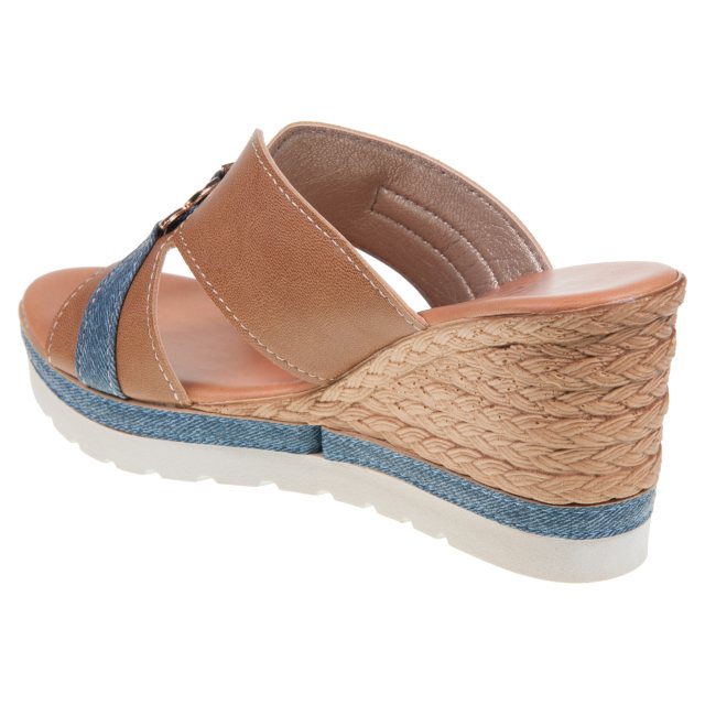 Lotus Toscana Tan ULP371LT Mule Sandals Humphries Shoes