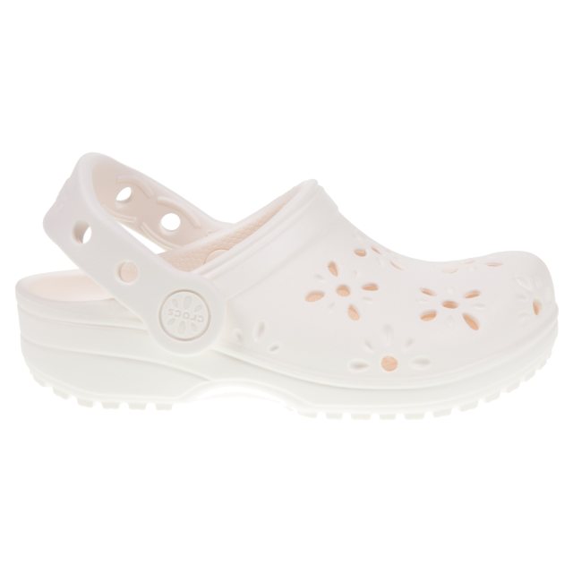 Crocs Floral Cutout Clog Toddler