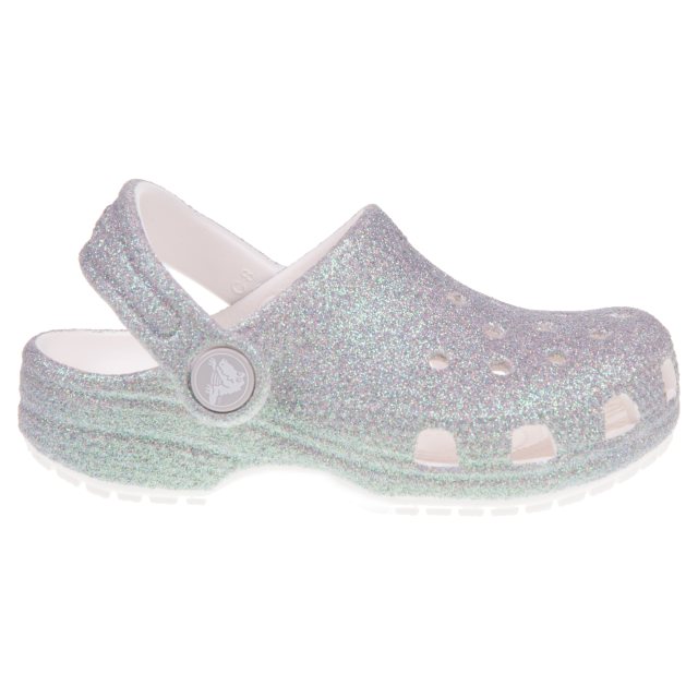 Crocs Iridesent Glitter Clog Toddler
