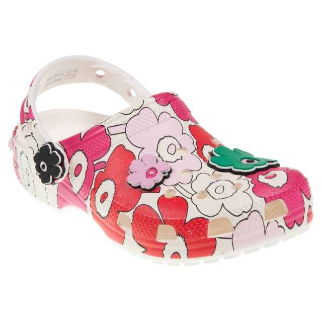 Sandalias Niña Piscina Crocs Classic Ditsy Floral Clog Kids