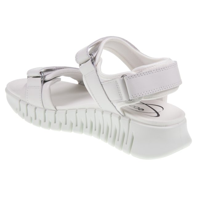 ECCO GRUUV SOL W サンダル EU 38 ホワイト ECCO GRUUV SOL W サンダル EU 38 ホワイト ECCO GRUUV SOL W サンダル