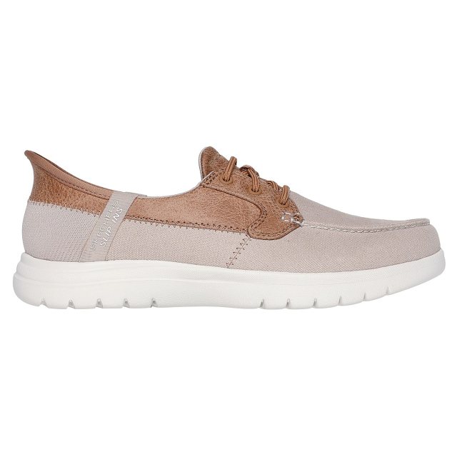 hakkacandyland　0527 Skechers 136536 Palmilla Taupe 136536 TPE - Everyday Shoes