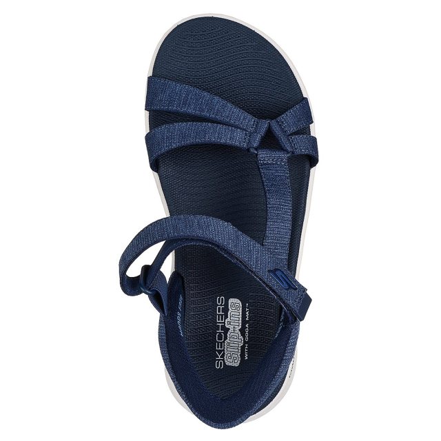 Skechers 141481 Go Sandal-Illuminate Navy 141481 NVY - Full