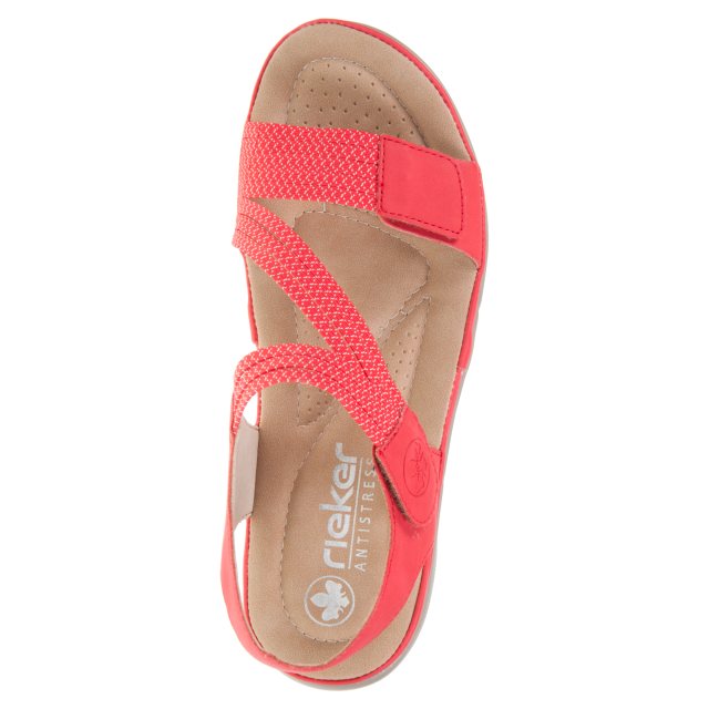 Rieker 64870 Franja Flame 64870-33 - Full Sandals - Humphries Shoes