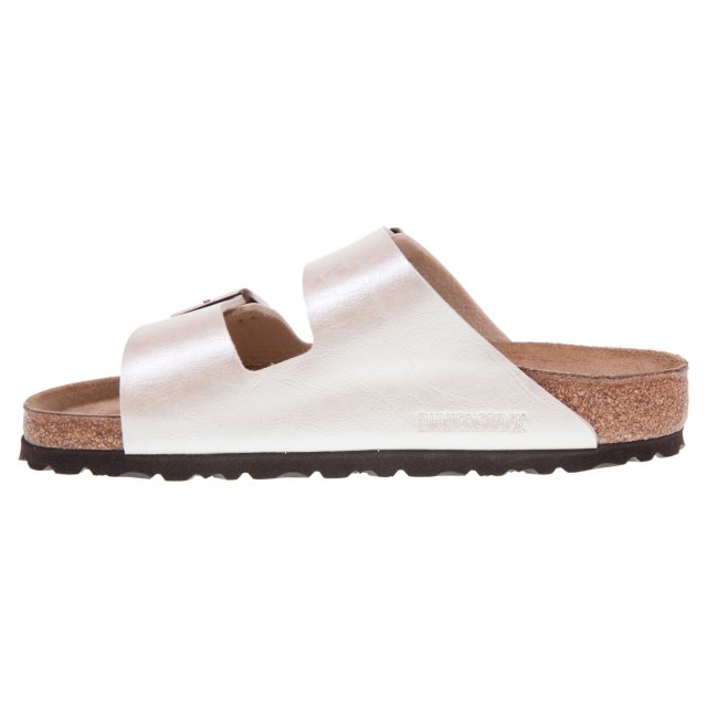 Birkenstock Arizona Graceful Pearl White 1009920 Mule Sandals