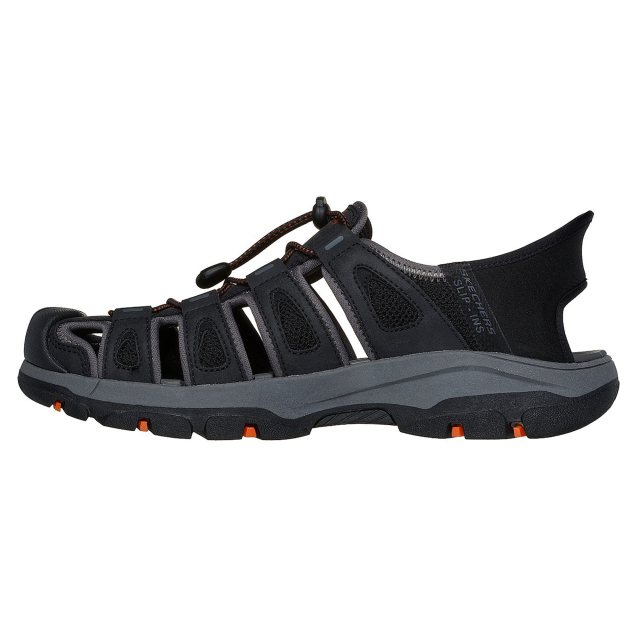 Skechers 205187 Tresmen - Norvick Black 205187 BLK - Full Sandals