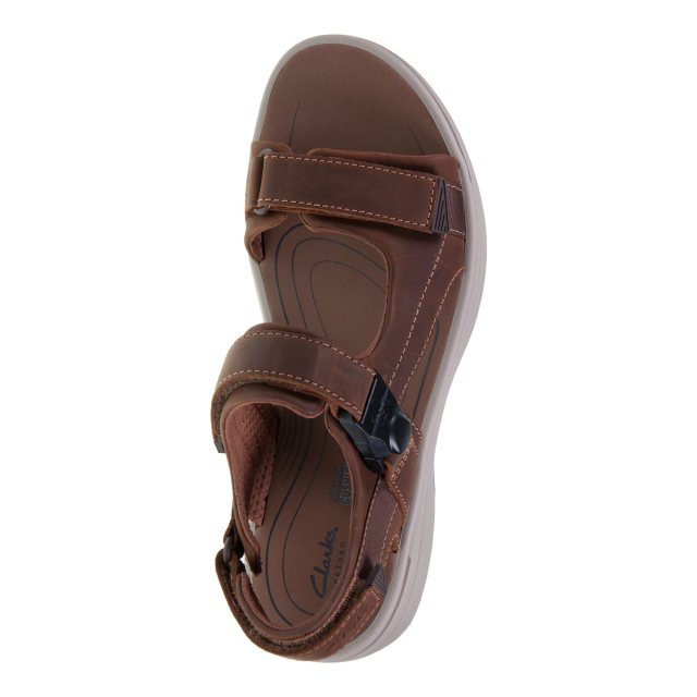 Sandali Clarks Saltway Trail Uomo – Marrone Scuro, Suola Leggera E Comfort Tutto Il Giorno