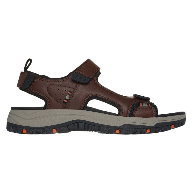 Skechers 205139 Prewitt - Rigdon Brown / Black 205139 BRBK - Full