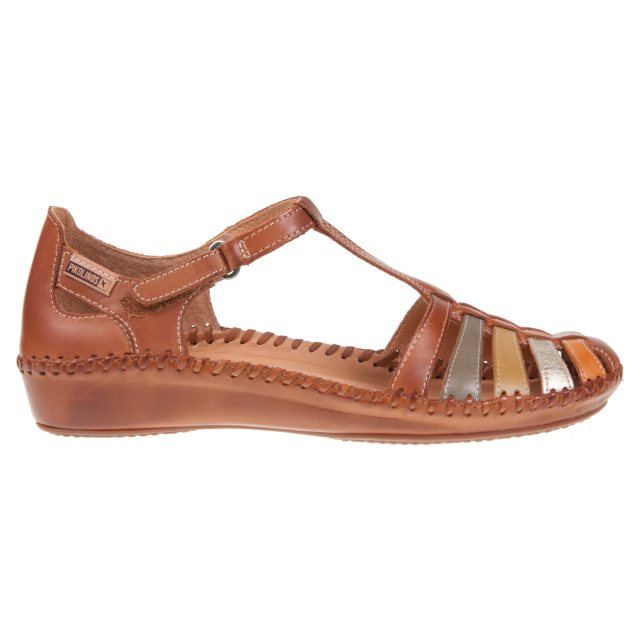 Pikolinos Puerto Vallarta 0843 Brandy Multi 655-0843 C4 - Full Sandals ...