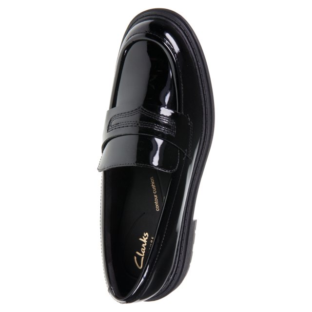 Clarks Orinoco3 Edge Black Patent 26183173 - Everyday Shoes