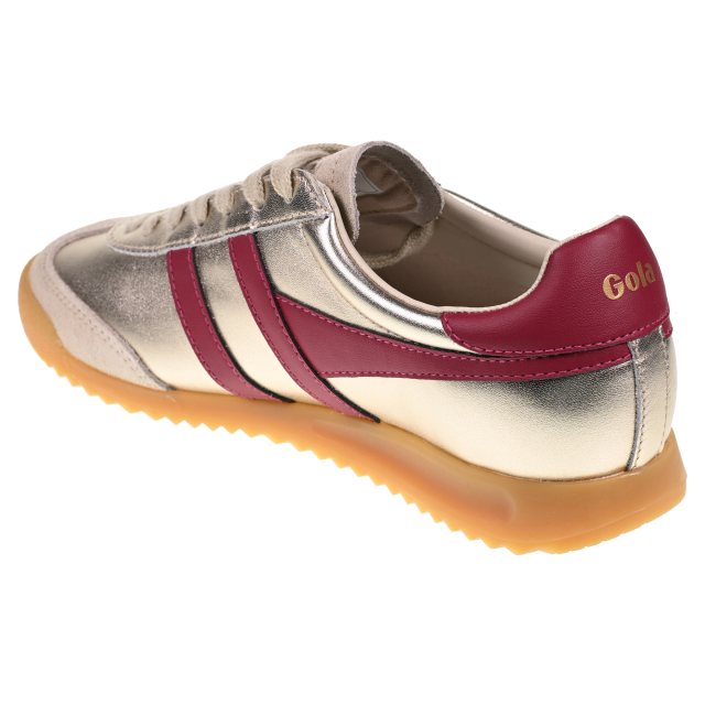 Gola Torpedo Glimmer Womens Gold / Cerise CLB742 YK - Everyday