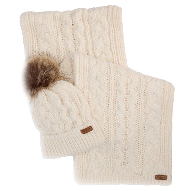 Barbour Penshaw Beanie & Scarf