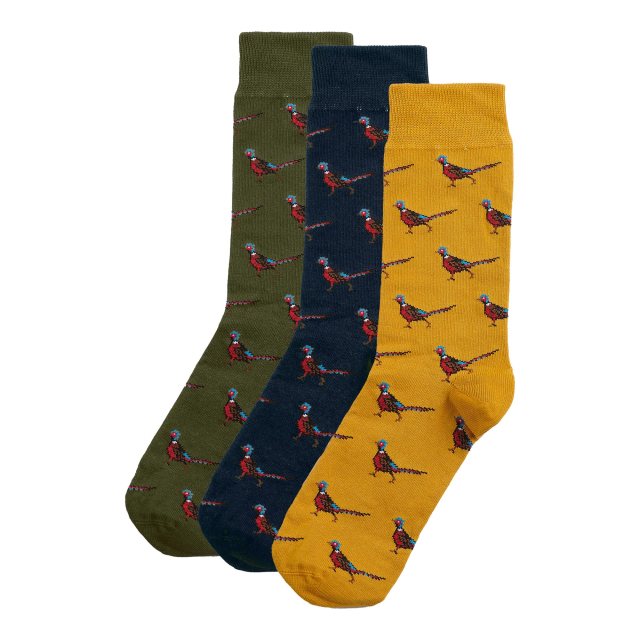 Barbour Pheasant Socks Box