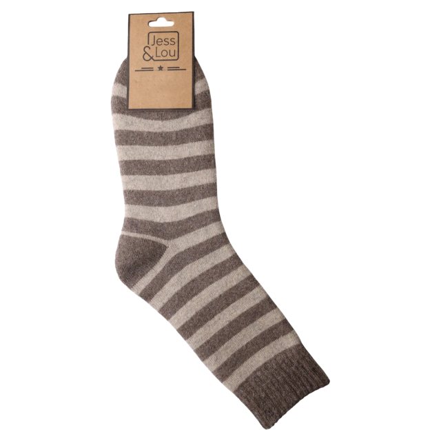 Jess & Lou Stripe Cosy Socks