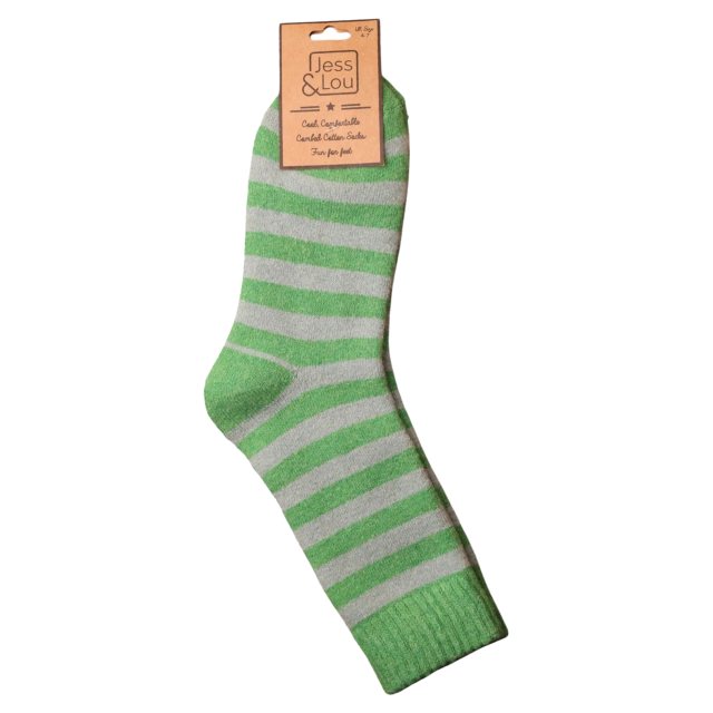 Jess & Lou Stripe Cosy Socks