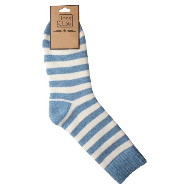 Jess & Lou Stripe Cosy Socks