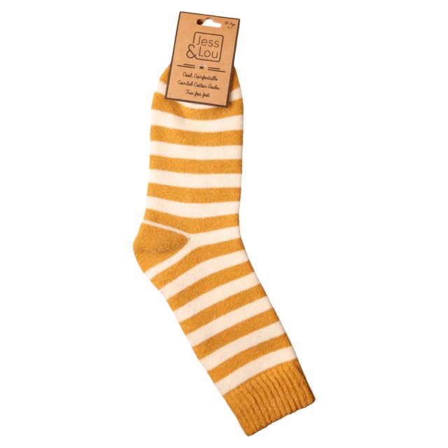 Jess & Lou Stripe Cosy Socks
