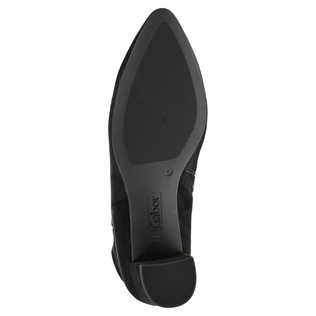 Gabor Dial Black Suede 75.701.17 - Ankle Boots - Humphries Shoes