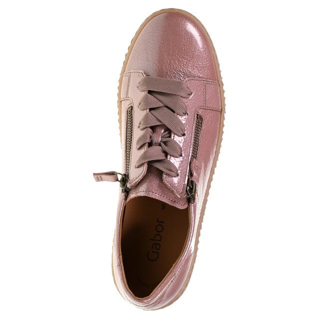Gabor Wisdom Dark Rose Patent 73.334.90 - Everyday Shoes