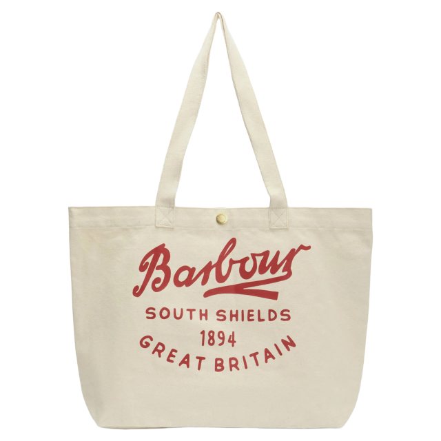 Barbour Script Tote Bag