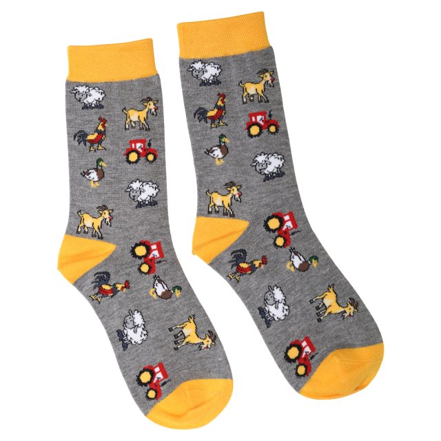 Jaspers Funky Farmyard Socks