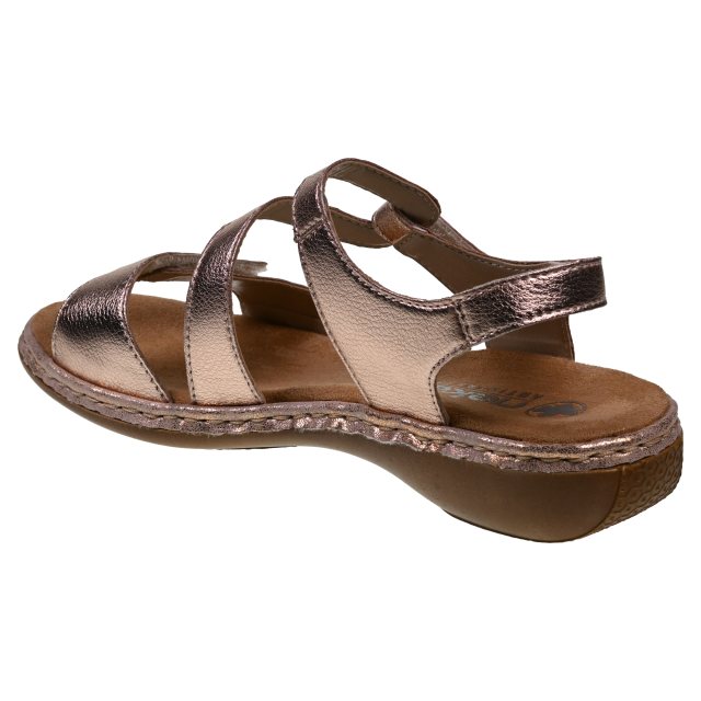 Rieker Clarino 7 Copper 659C7-89 - Full Sandals - Humphries Shoes