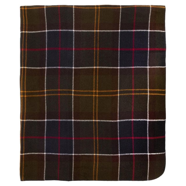 Barbour Dog Tartan Blanket