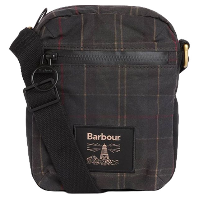Barbour Field Tartan Wax Crossbody