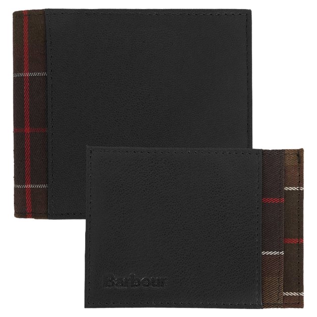 Barbour Wallet & Card Holder Gift Set