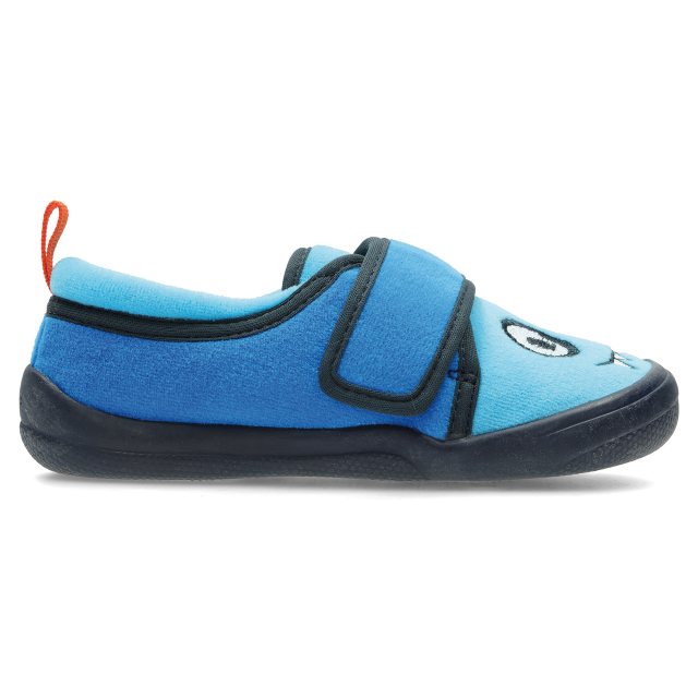 sammenhængende Overgang Godkendelse Clarks Cuba Rise Infant Blue Synthetic 26120253 - Boys Slippers - Humphries  Shoes