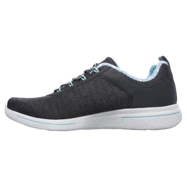 Skechers Burst 2.0 - Sunny Charcoal / Light Blue 12659 CCLB - Womens Trainers - Humphries Shoes