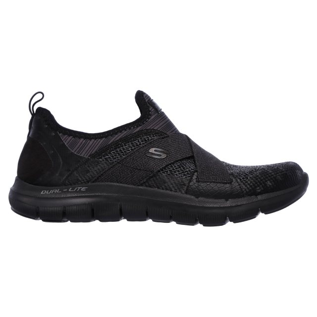 Skechers Appeal 2.0 - New Image Black 12752 - Womens Trainers - Humphries Shoes