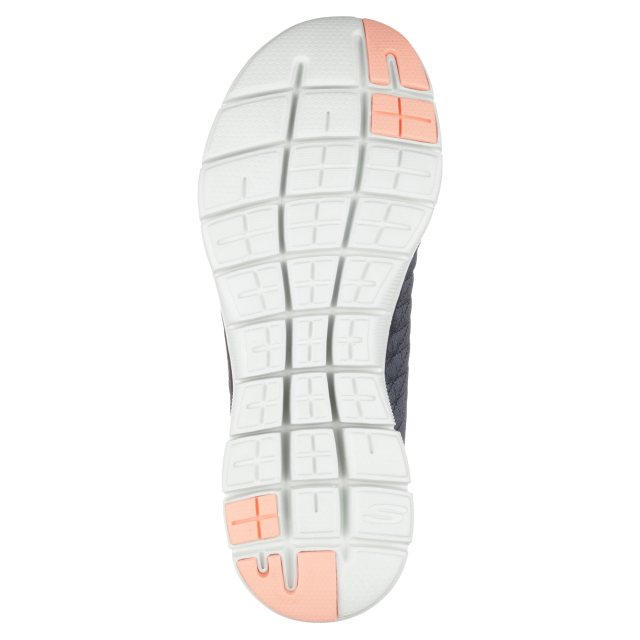 Skechers Flex Appeal 2.0 Break Free Charcoal 12757 CHAR Womens Trainers Humphries Shoes