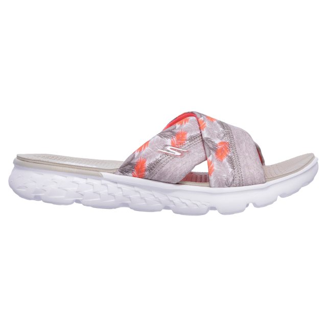 Skechers On the Go 400 - Tropical / Coral 14667 - Mule Sandals - Humphries Shoes