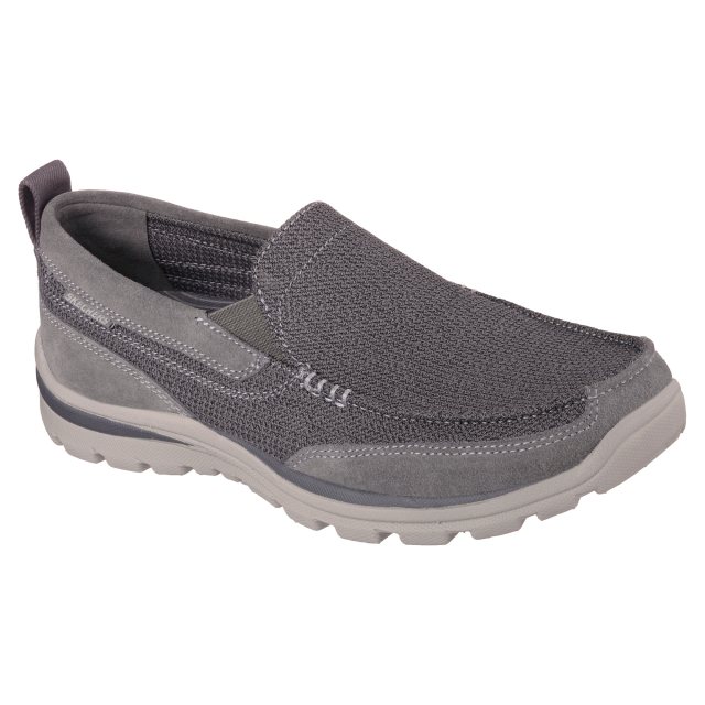 Skechers Superior - Milford Charcoal 64365 CCGY - Casual Shoes ...