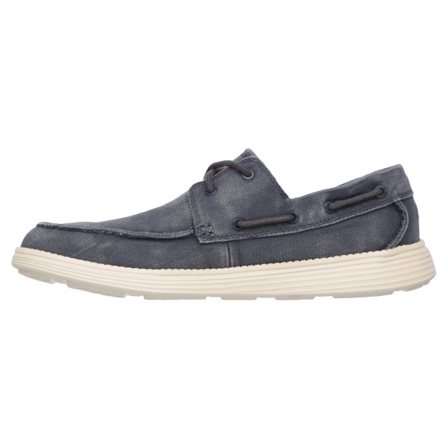 skechers usa men's status melec boat shoe