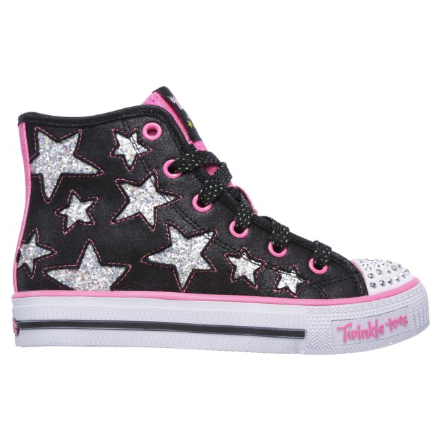 Skechers twinkle toes shuffles high tops outlet