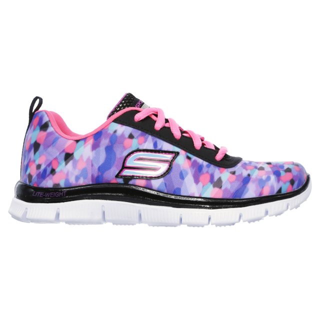 black rainbow skechers