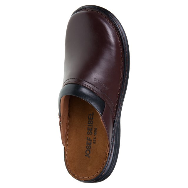 Sandali Uomo Josef Seibel Max 92 In Pelle Nubuck - Leggeri Con Chiusura A Strappo E Suola PU - Colore Nero - 2