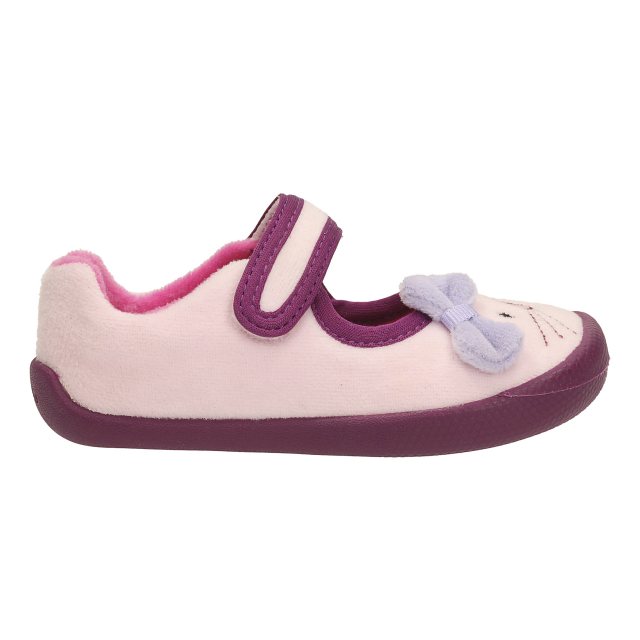 clarks girls slippers