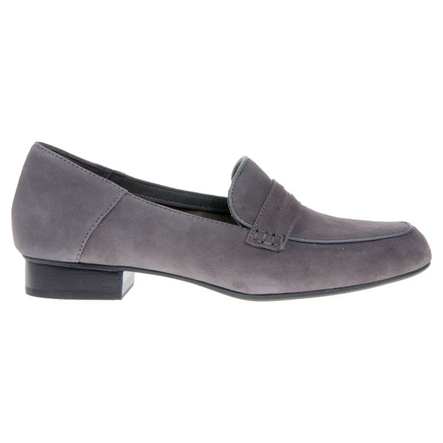 Clarks Keesha Cora Grey Suede 26129476 Everyday Shoes Humphries Shoes