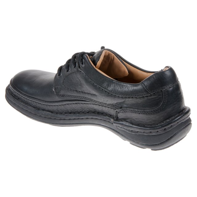 Clarks Nature Three Black Leather 